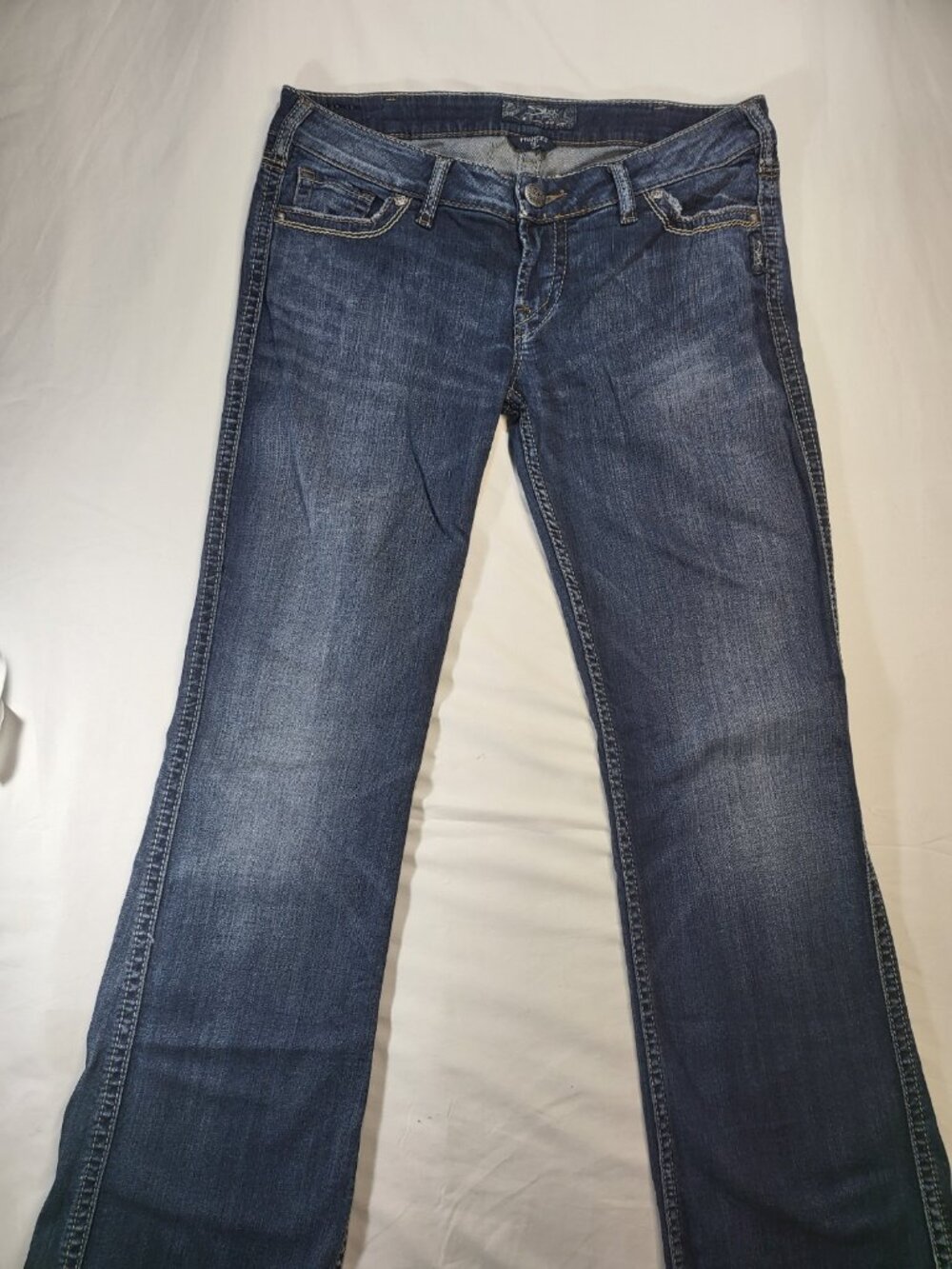 Silver Jeans Co Frances 18 Bootcut Denim Jeans W31 L33 Embroidered‎ Pockets